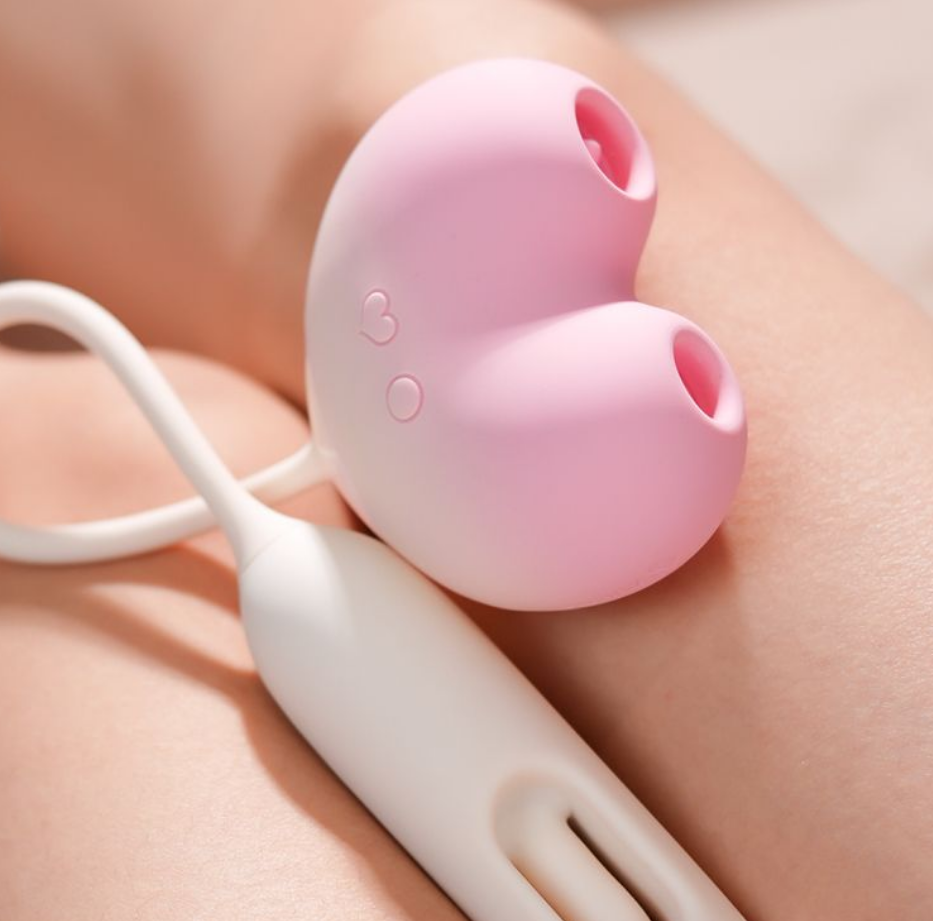 ZEMALIA Heart Pro 4 in 1 Stimulator – Suction, Tongue, Tap & Vibration