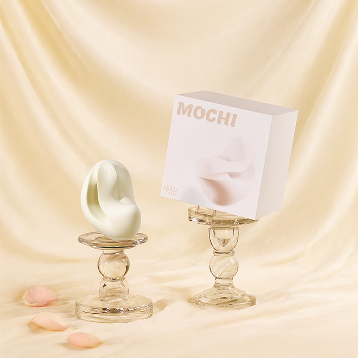 ZALO-MOCHI Puff – Dual-Head Vibrating Massager for Intimate Pleasure