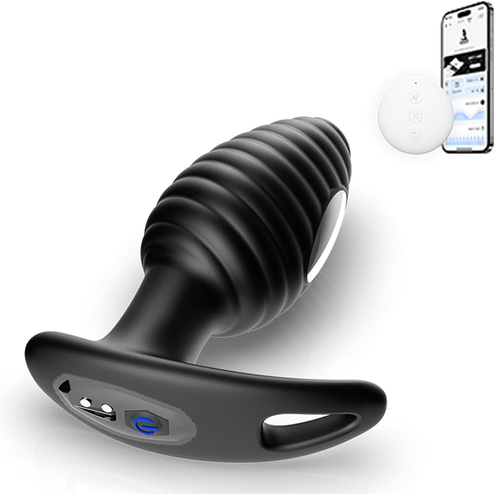 ElectroPulse Smart Prostate Plug – App-Controlled Electro & Vibration Stimulator