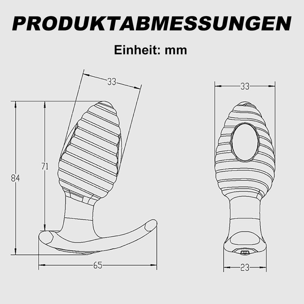 ElectroPulse Smart Prostate Plug – App-Controlled Electro & Vibration Stimulator