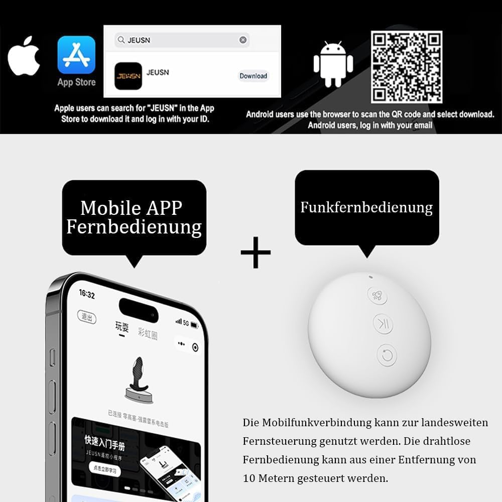 ElectroPulse Smart Prostate Plug – App-Controlled Electro & Vibration Stimulator