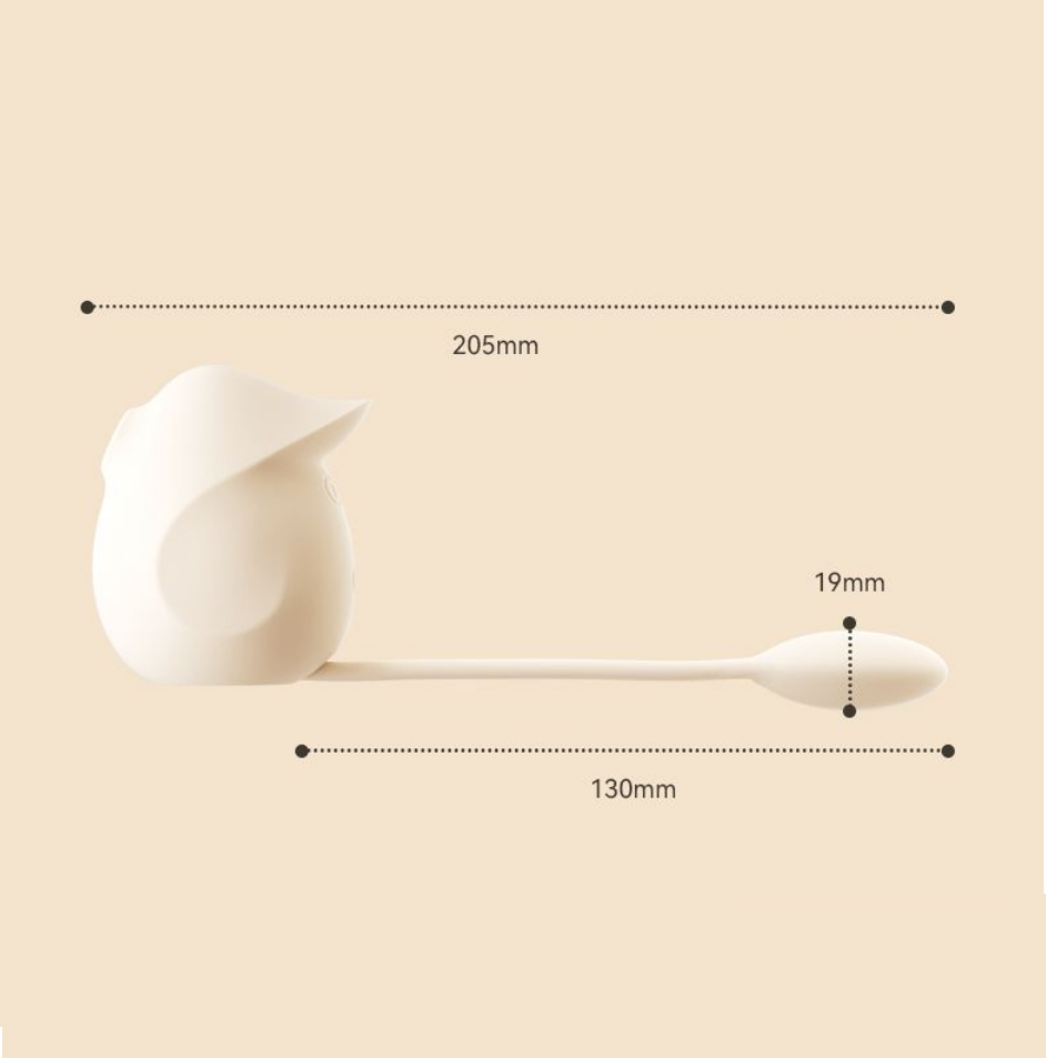 SVAKOM Kiss Sparrow APP Remote-Controlled Sucking Vibrator