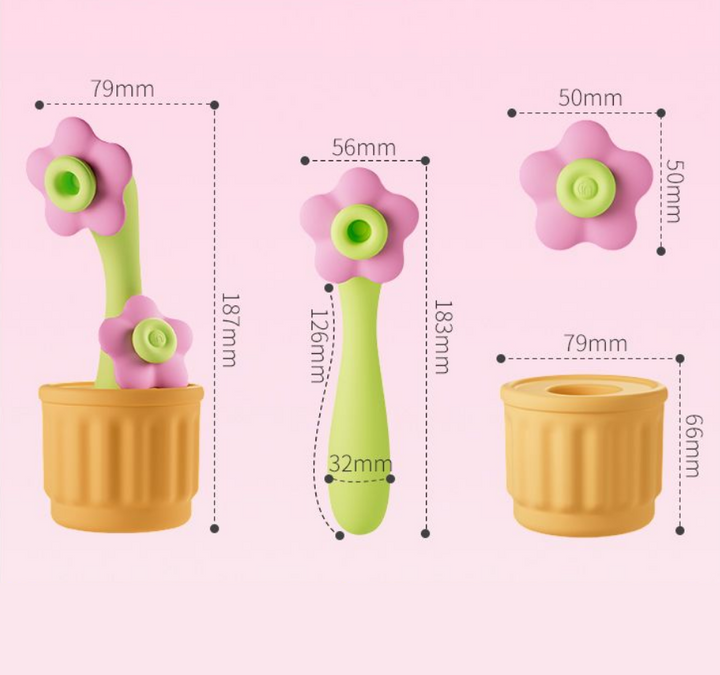 GALAKU Sunflower AI – Suction, Vibration & Heating Flexible Wand