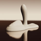 Zalo Flora App Controlled Thrust Vibrator - Ivory