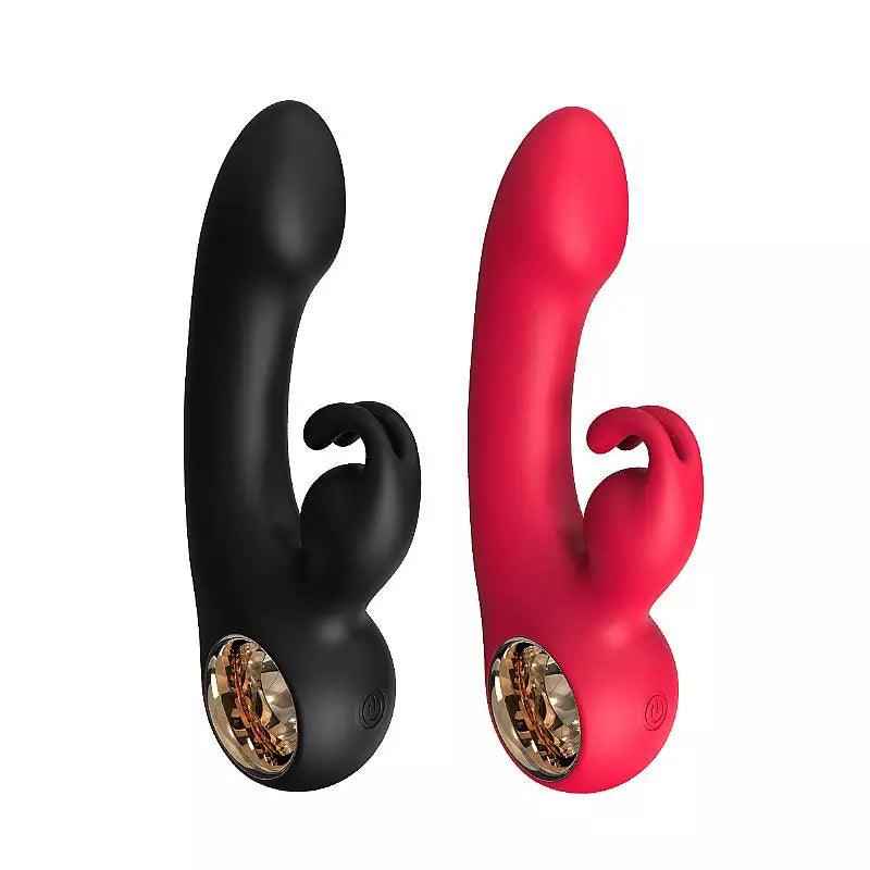 G-Punkt- und Klitoris-Vibrator mit Fingerfunktion, 9 Vibrationsmodi