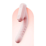 Heated Telescopic Vibrator Clitoris Sucking Massager