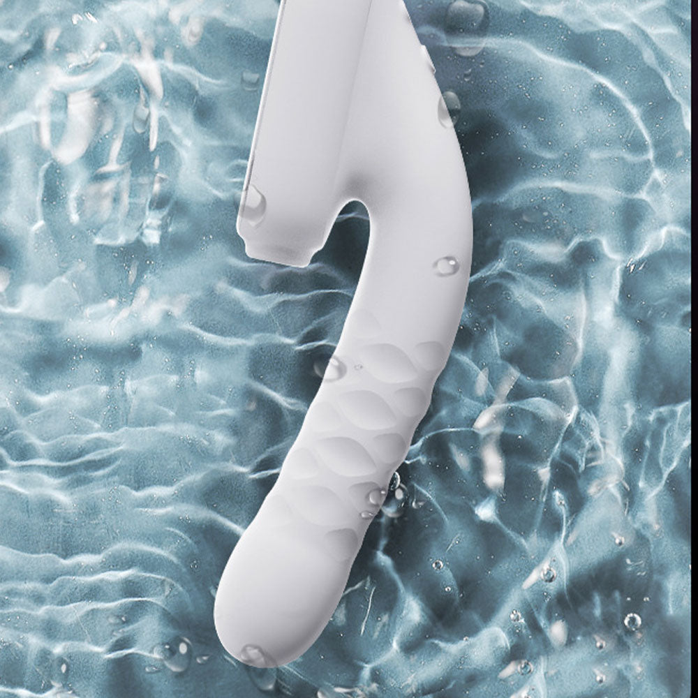 Light Whisper No.7 Heated Telescopic Vibrator Clitoris Sucking Massager