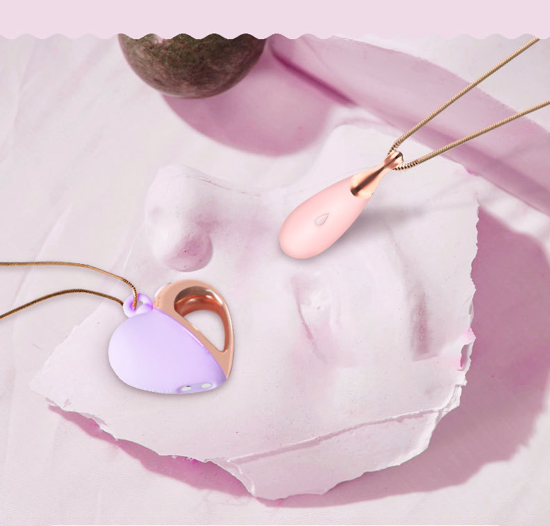 Heart-shaped Necklace Female Vibration Massager