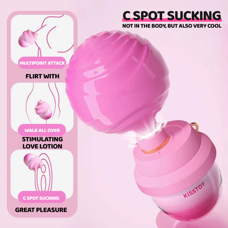 Kisstoy Female Clitoral Masturbator Sucking Toys