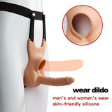 Silicone Strap-on Dildo Double Penetration