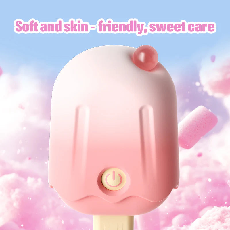 Ice Cream Sucking Clitoral Stimulation Vibrator