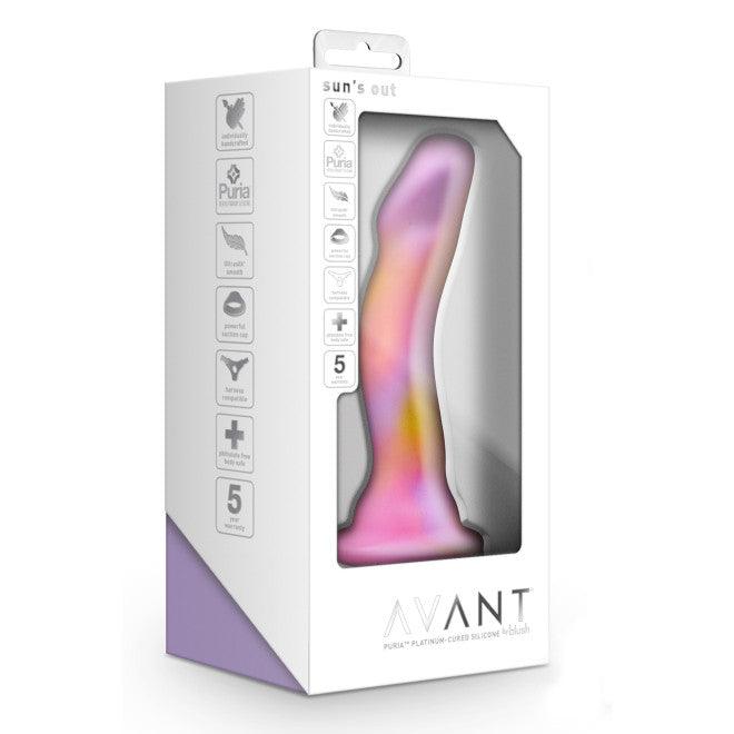 Blush Avant Sun Colored Butt Plug P-Spot/G-Spot Dildo