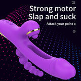 3-in-1 Clitoral Sucking G-Spot Tapping Vibrator