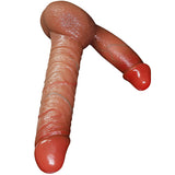 Double-headed Simulated Dildo Special-shaped Silicone Penis