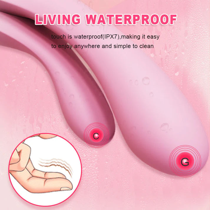 Soft Silicone Rabbit Vibrator G-Spot Stimulation