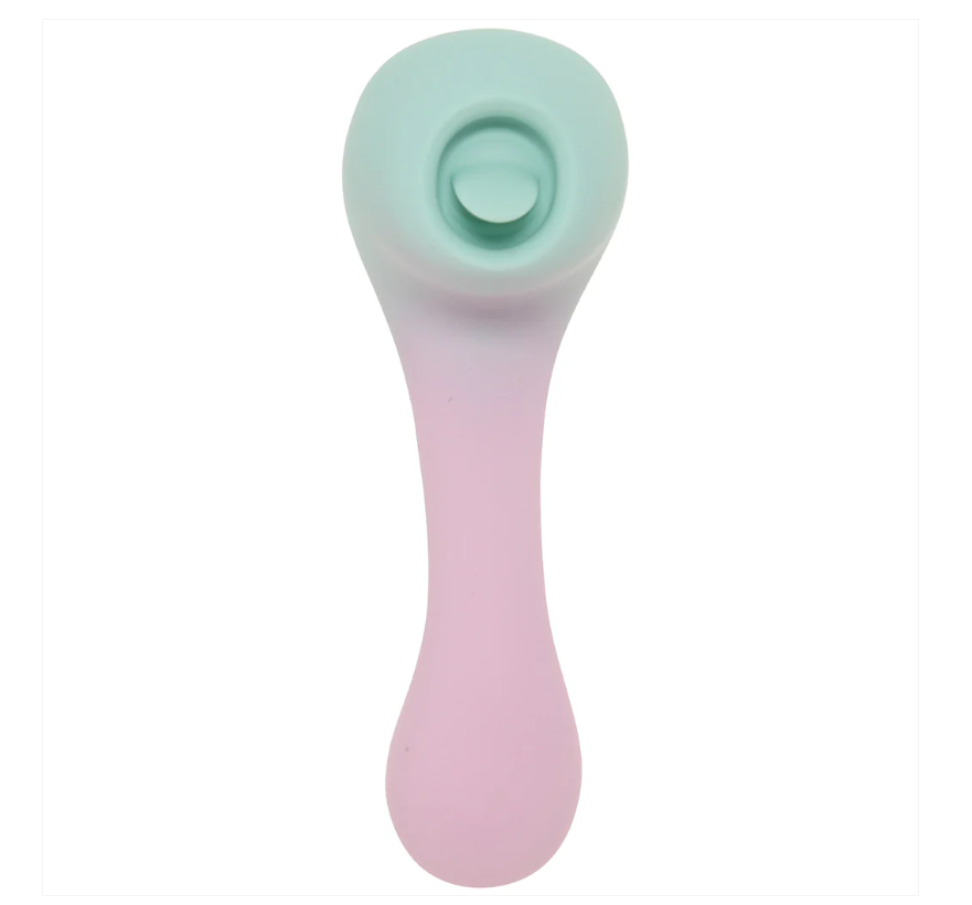 Female Tongue-In-Tongue Vibrator Rechargeable Silicone Dual-Head Vibrator