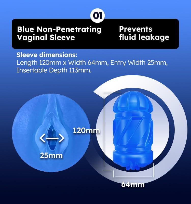 Leton Fully Automatic Male Masturbator with Telescopic Thrust Device