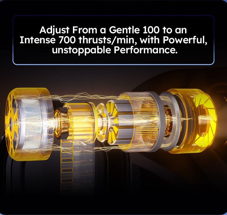 Leton Fully Automatic Male Masturbator with Telescopic Thrust Device