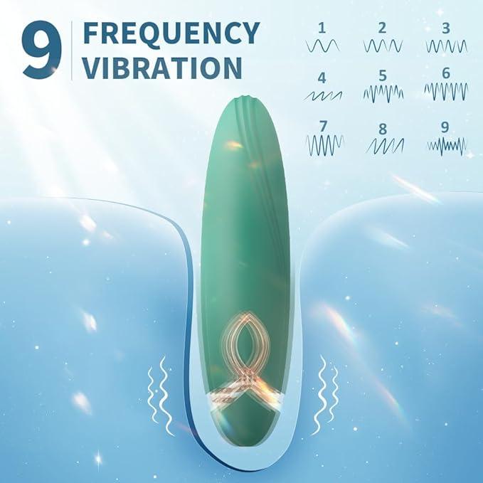 Mini-Vibrations-Ei mit 9-Frequenz-Vibration