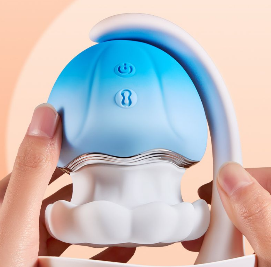 AAV Touch App-Controlled Jellyfish Suction & Vibration Massager