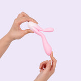 Soft Silicone Rabbit Vibrator G-Spot Stimulation