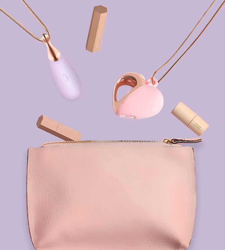 Heart-shaped Necklace Female Vibration Massager