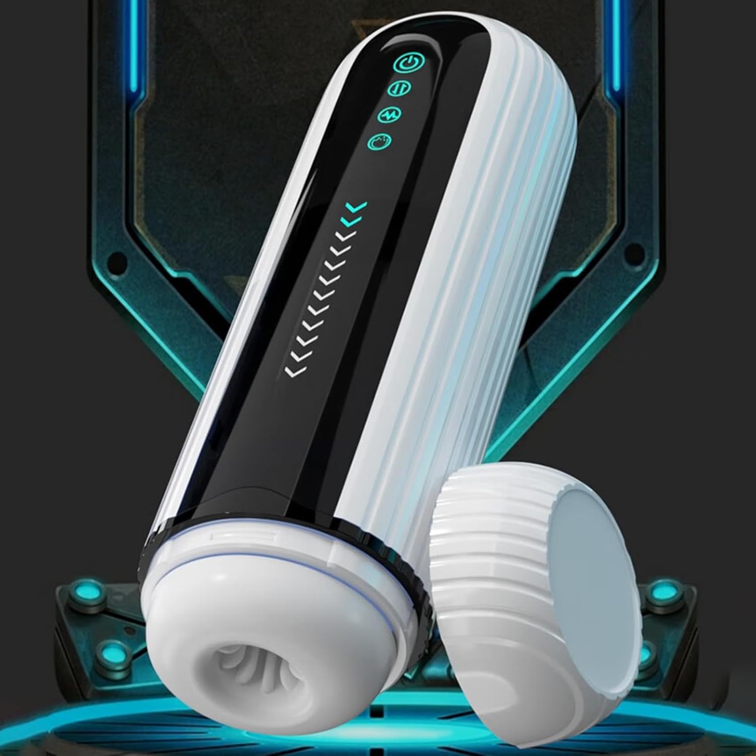 Fully Automatic Telescopic Vibration Heating Male Masturbator