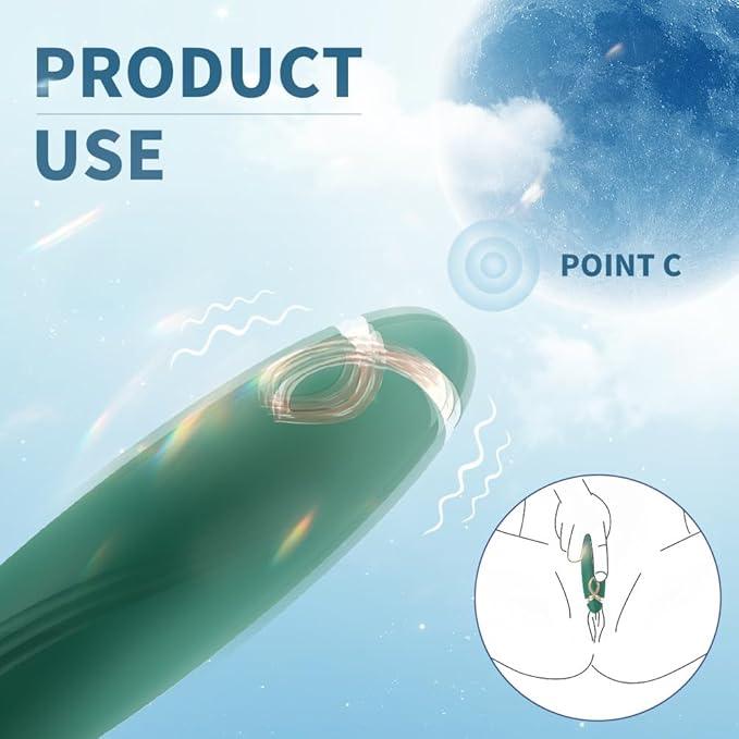 Mini-Vibrations-Ei mit 9-Frequenz-Vibration