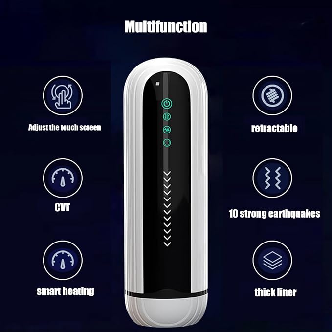 Fully Automatic Telescopic Vibration Heating Male Masturbator