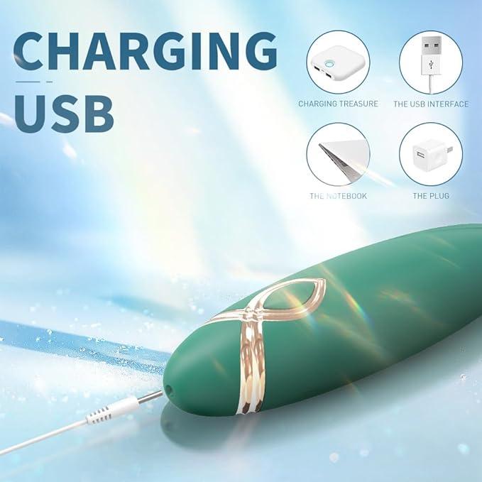 Mini-Vibrations-Ei mit 9-Frequenz-Vibration