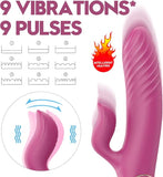 G-spot Rabbit Vibrator Pulsation Thrust Dildo