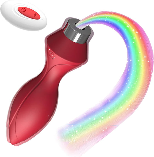 Light Up Butt Plug Vibrator with 10 Vibrations