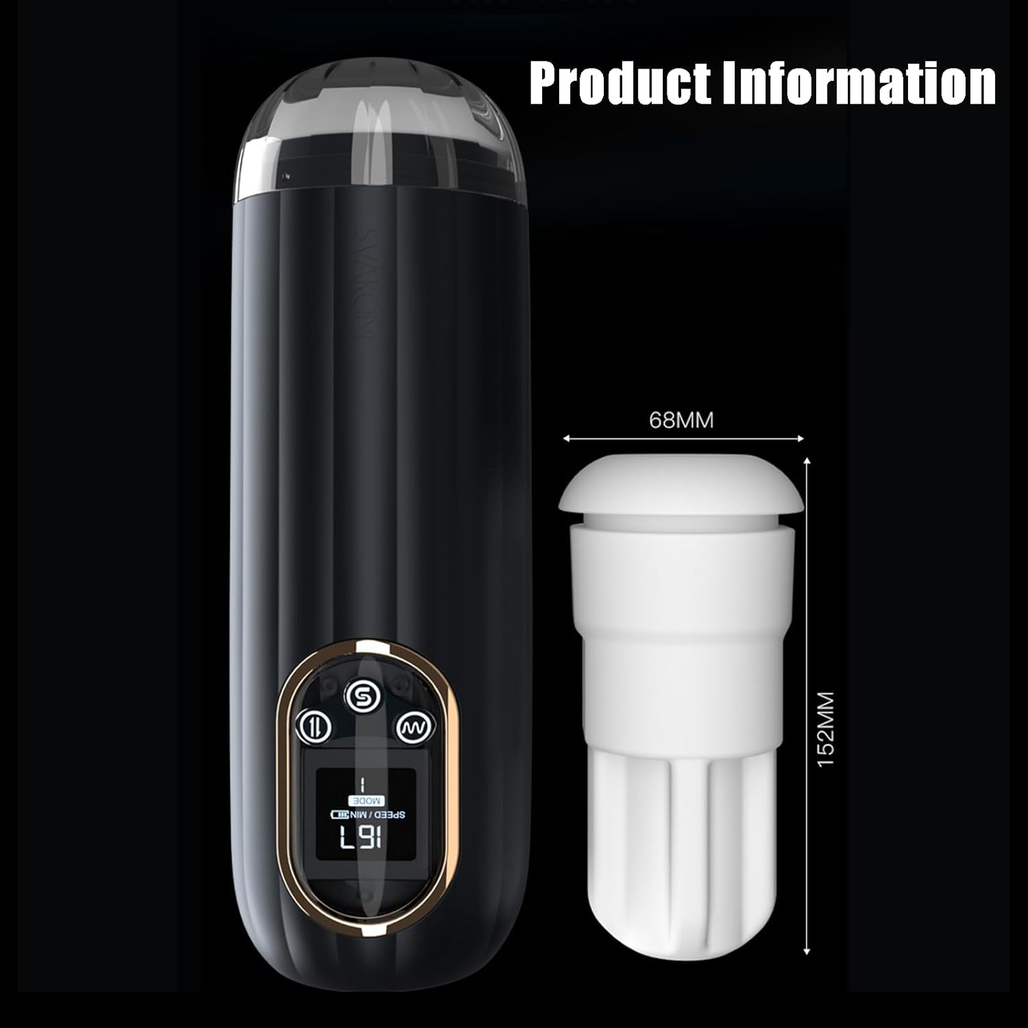 Svakom Realistic Piston Masturbation Cup