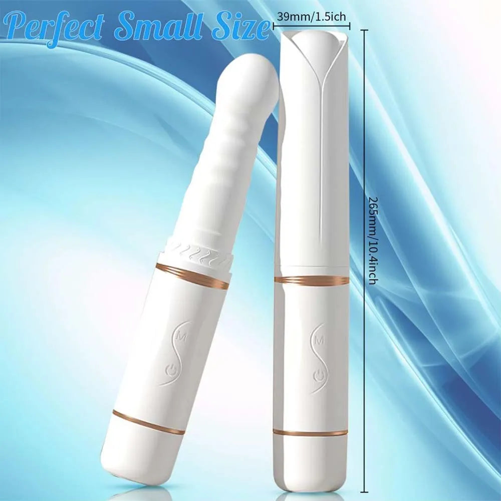 Fully Automatic Telescopic Dildo AV Stick