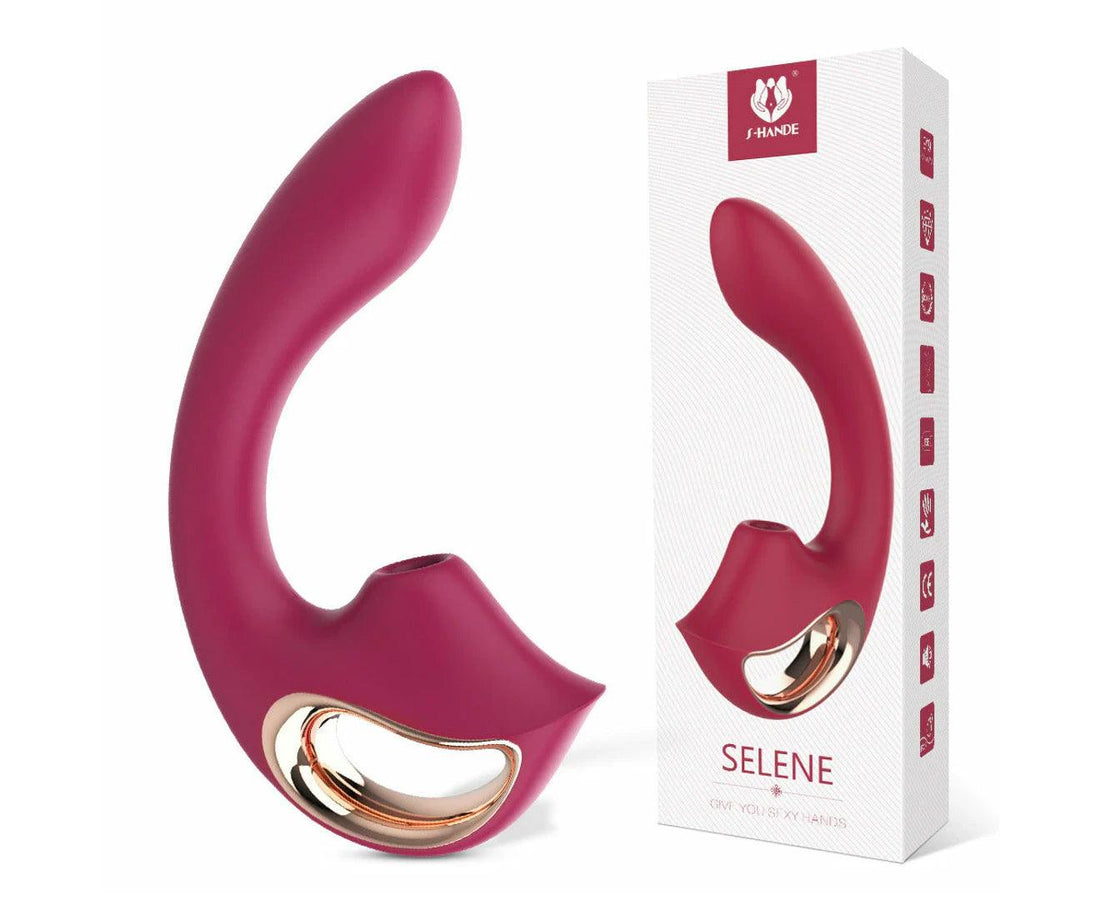 G-Punkt- und Klitoris-Saugvibrator für Frauen