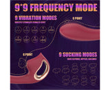 Women's Masturbation G-spot & Clitoris Sucking Vibrator