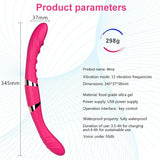 Double Head Silicone Dildo Female Vaginal Vibrator