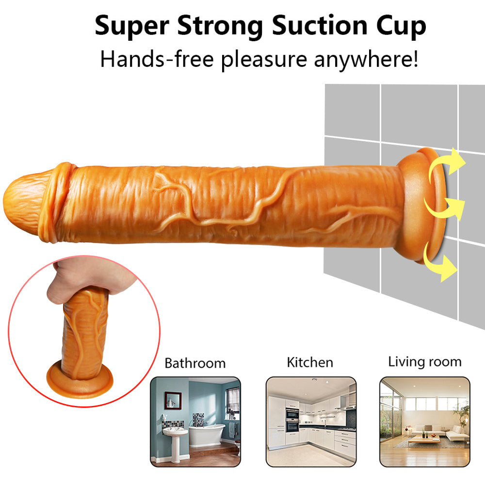 Realistic Simulated Penis Liquid Silicone Dildo