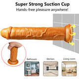 Realistic Simulated Penis Liquid Silicone Dildo