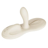 Zalo Flora App Controlled Thrust Vibrator - Ivory