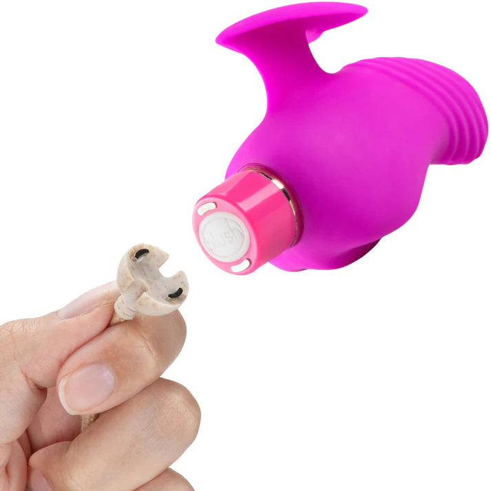 Rechargeable Waterproof Silicone Finger Clip Clitoral Vibrator