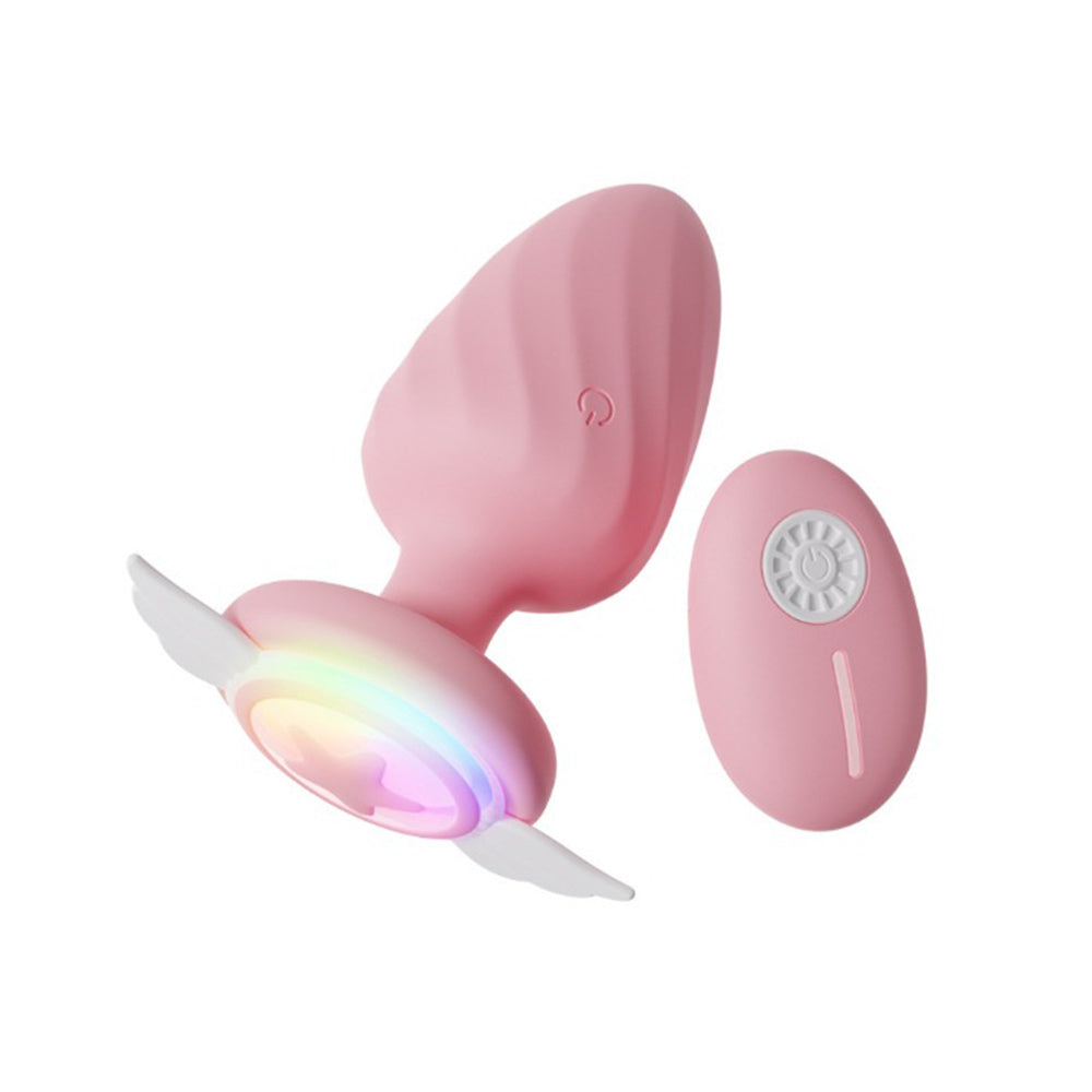 Butterfly Butt Plug Remote Control Led Light Up Anal Plug