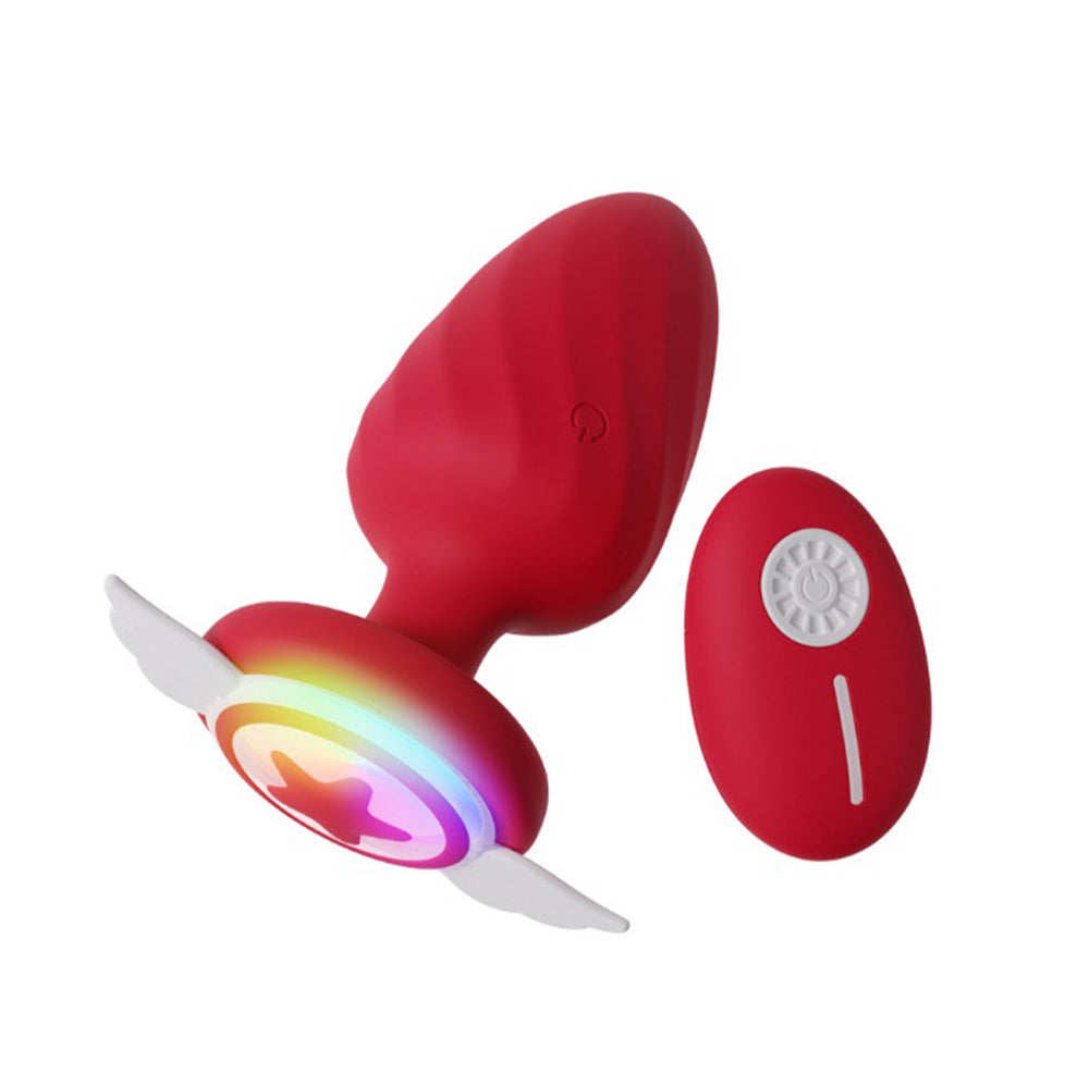 Butterfly Butt Plug Remote Control Led Light Up Anal Plug