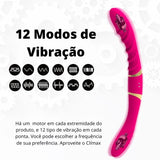 Double Head Silicone Dildo Female Vaginal Vibrator