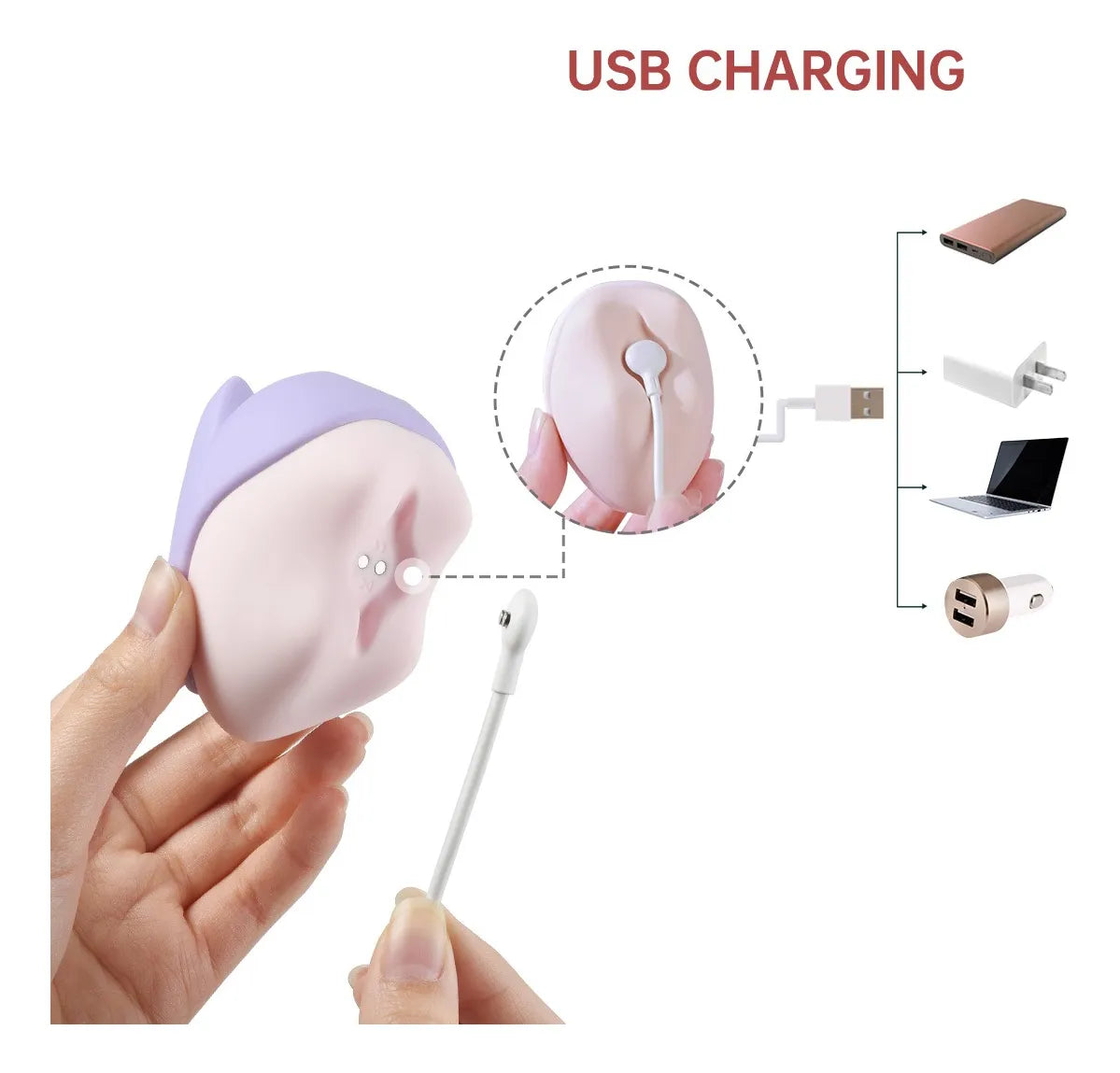 Clitoral Sucking Device with App Control