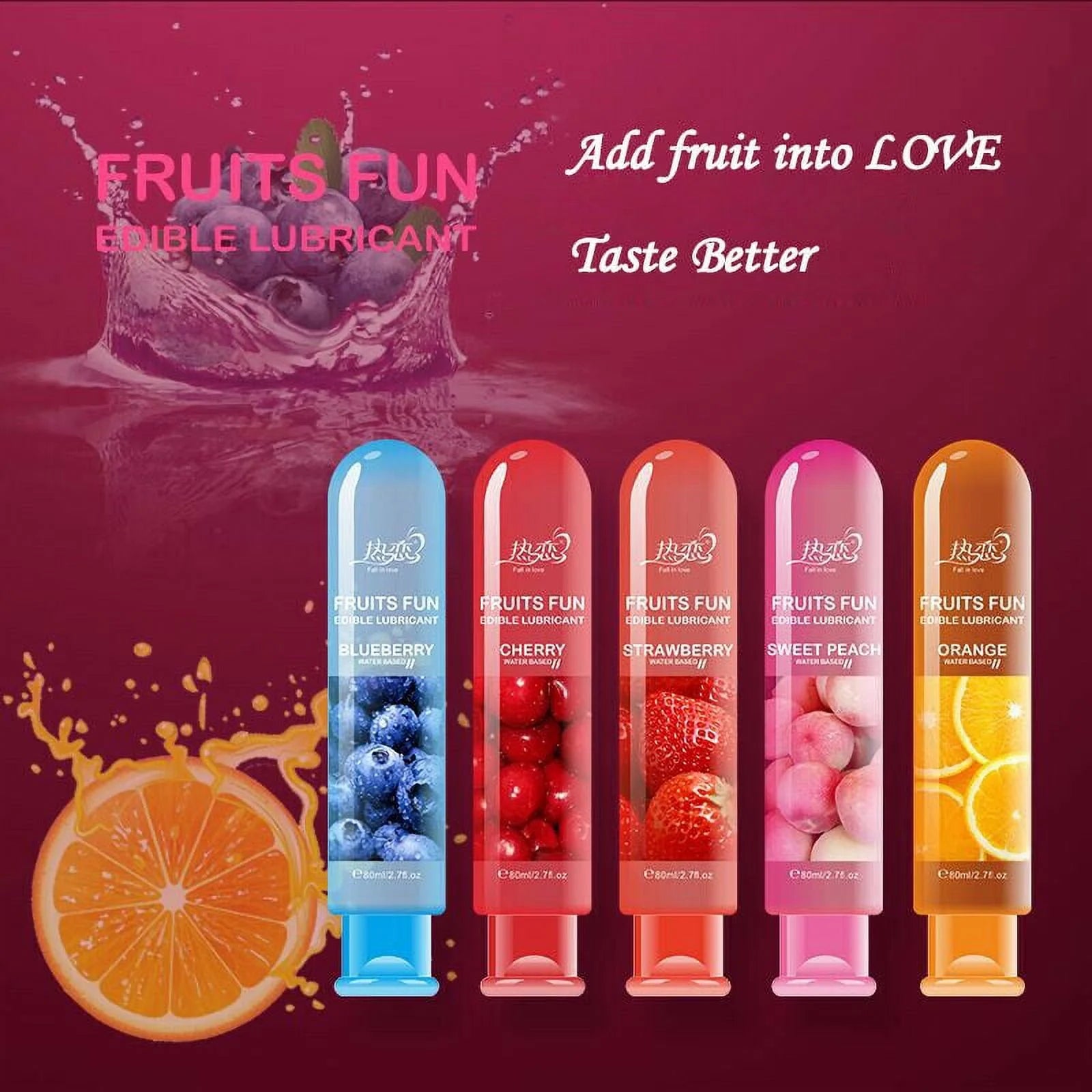 Fruity Oral Lubricant 80ml