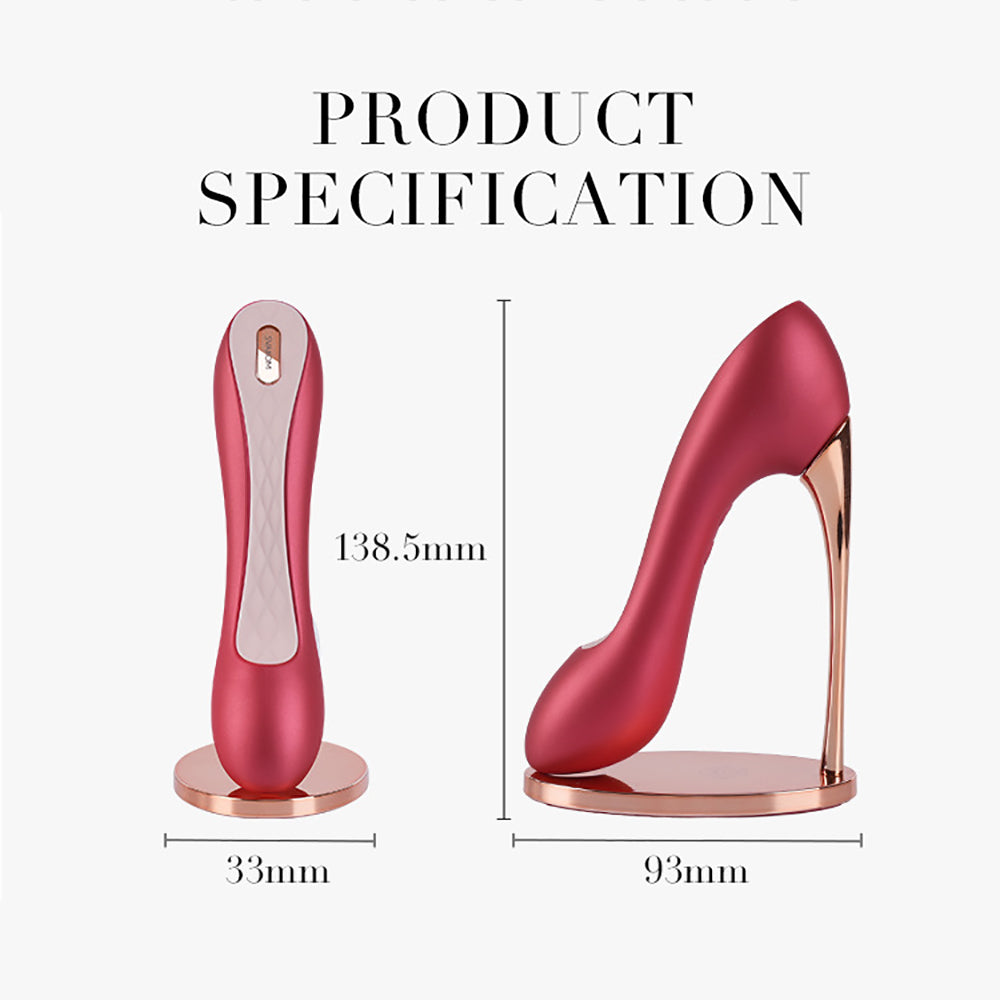 High Heels Clitoris Sucking G Spot Vibrator