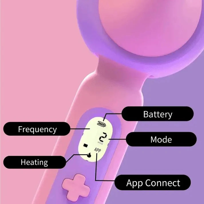 Monster AV Vibrator App-Controlled 3 in 1