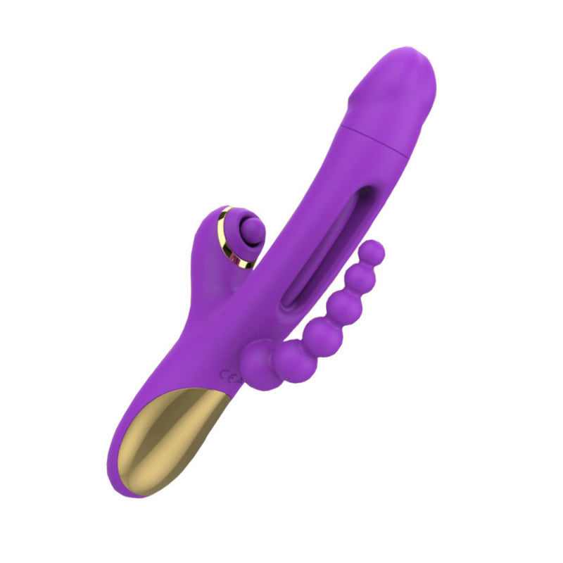 3-in-1 Clitoral Sucking G-Spot Tapping Vibrator