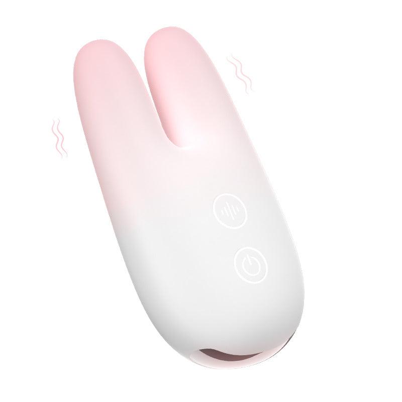 S-HANDE Mini-Klitoris-Nippelvibrator mit Hasenohren